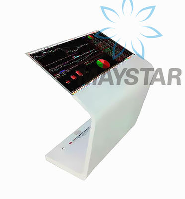 중국 터치스크린을 가진 다 기능적인 투명한 OLED 전시 500 nits 광도 협력 업체