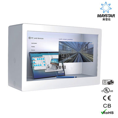 중국 고해상 투명한 LCD 디스플레이 상자, 투명한 전시 진열장 협력 업체