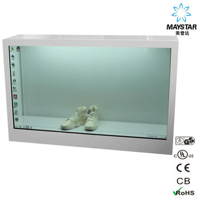 중국 32 인치 42 인치 실내 광고를 위한 투명한 LCD 스크린 탁상용 작풍 협력 업체