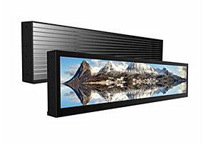 중국 LCD 스크린 지원 1080P 가득 차있는 HD 영상이 지구 막대기 LCD 디지털 방식으로 표지판에 의하여/기지개했습니다 협력 업체