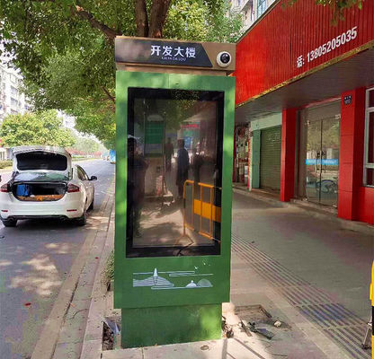 중국 버스 정류소 광고를 위한 공중 옥외 안드로이드 Windows 디지털 방식으로 표지판 먼지 증거 협력 업체