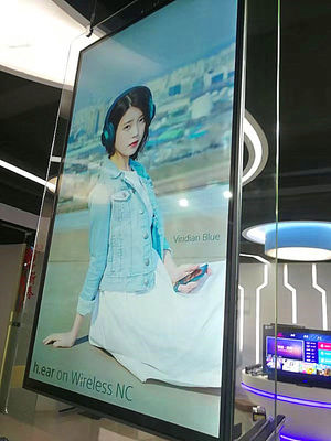 중국 다 기능적인 디지털 방식으로 광고 전시 두 배는 체계 Windows 인조 인간 편들었습니다 협력 업체