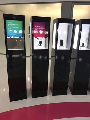 중국 터치스크린 전화번호부 간이 건축물을 위한 높은 광도 투명한 LCD 스크린 협력 업체