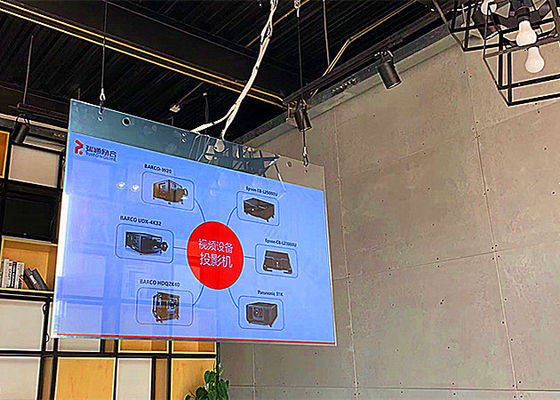 중국 소음이 없는 투명한 OLED 스크린, 정연한 OLED 투명한 스크린 전시 협력 업체