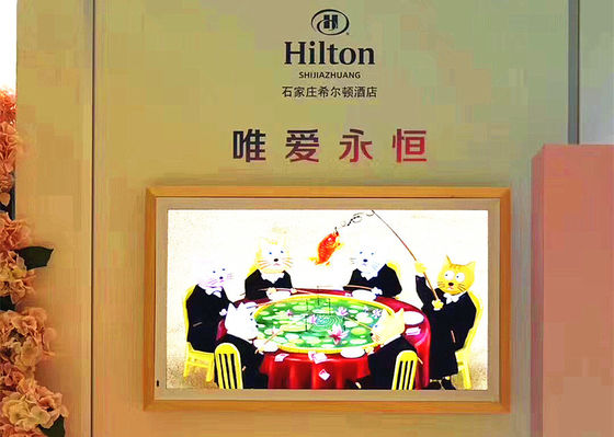 중국 사진기, 인쇄 기계로 설치되는 주문을 받아서 만들어진 크기 LCD 디지털 방식으로 Signage 전시 협력 업체