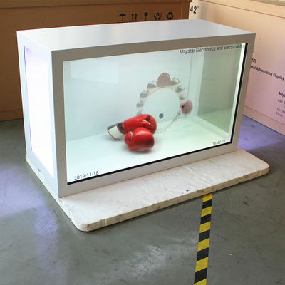 중국 알루미늄 합금 구조를 가진 고해상 투명한 LCD 스크린 협력 업체