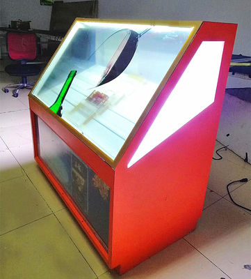 중국 Lightweigiht 알루미늄 합금 구조를 가진 투명한 LCD 스크린 전시 협력 업체