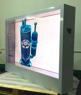 중국 IR 원격 제어 기능을 가진 수평한 투명한 LCD 스크린 협력 업체