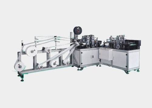 중국 자동적인 외과 가면 기계 가면 생산 라인 높은 산출 협력 업체