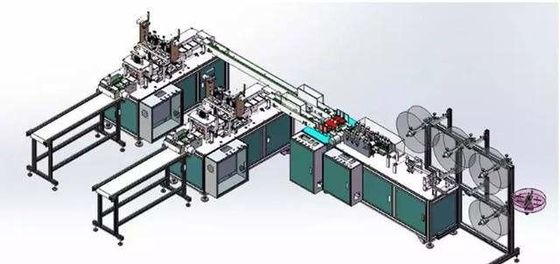 중국 화학자 창고 외과 가면을 위한 기계를 만드는 비 길쌈된 가면 협력 업체