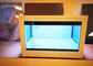 Maystar 섹시한 구부려진 가장자리를 가진 투명한 LCD 스크린 진열장 전시 상자 협력 업체